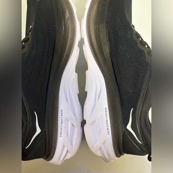 HOKA Bondi 8 Running Training Lace-Up Sneakers Men Sz 9.5 - Picture 10 of 15